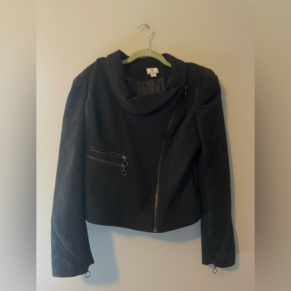 M Black Zipper Jacket